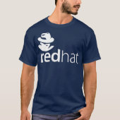 Linu redhat lover t-shirt Penguin Tu Open Source O (Voorkant)