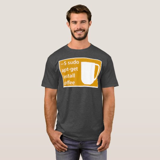 Linu Sysadmin Tshirt Open Source T-shirten Linu (Voorkant volledig)