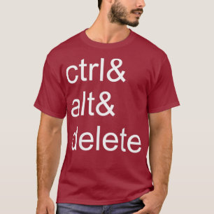 Linu System Admin Systems Administrator Control T-shirt