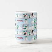 Linus bouwt een sneeuwpop koffiemok (Center)