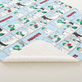 Linus bouwt een sneeuwpop sherpa deken (3/4)