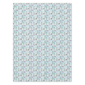 Linus bouwt een sneeuwpop tafelkleed (Voorkant)