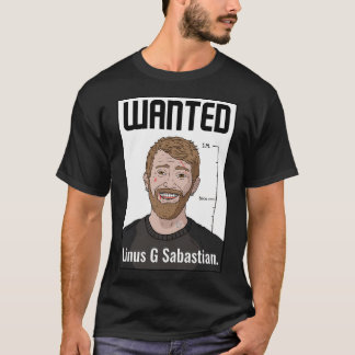 Linus G Sabastian. T-shirt