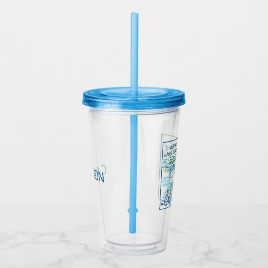 Linus & Lucy "Ik was niet aan het schreeuwen..." Acryl Drinkbeker (Rechts)