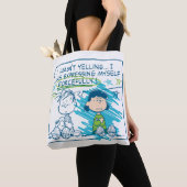 Linus & Lucy "Ik was niet aan het schreeuwen..." Tote Bag (Dichtbij)