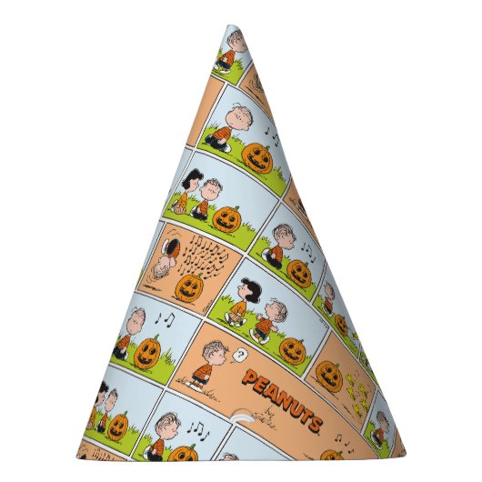 Linus & Lucy | Zingende Jack-O-Lantern Feesthoedjes (Rechts)