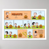 Linus & Lucy | Zingende Jack-O-Lantern Poster (Voorkant)