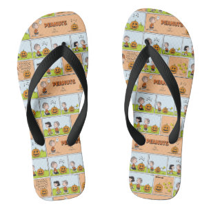 Linus & Lucy   Zingende Jack-O-Lantern Teenslippers