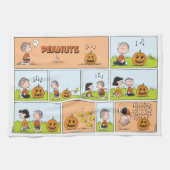 Linus & Lucy | Zingende Jack-O-Lantern Theedoek (Horizontaal)
