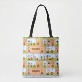Linus & Lucy | Zingende Jack-O-Lantern Tote Bag (Voorkant)