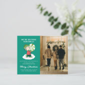 Linus Pepermunt Snoepgoed Feestdagenkaart (Staand voorkant)