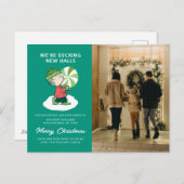 Linus Pepermunt Snoepgoed Feestdagenkaart (Voorkant / Achterkant)