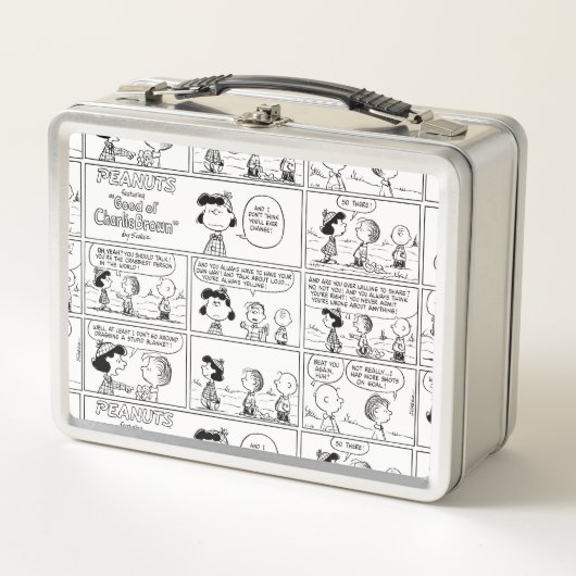 Linus vertelt Lucy dat ze Crabby is (Voorkant)