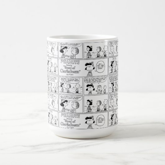 Linus vertelt Lucy dat ze Crabby is Koffiemok (Center)