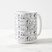 Linus vertelt Lucy dat ze Crabby is Koffiemok (Voorkant rechts)