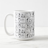 Linus vertelt Lucy dat ze Crabby is Koffiemok (Links)