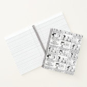 Linus vertelt Lucy dat ze Crabby is Notitieboek (Binnen)