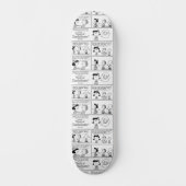 Linus vertelt Lucy dat ze Crabby is Persoonlijk Skateboard (Voorkant)