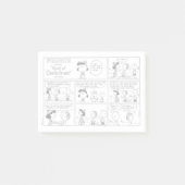 Linus vertelt Lucy dat ze Crabby is Post-it® Notes (Voorkant)