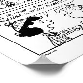 Linus vertelt Lucy dat ze Crabby is Poster (Hoek)