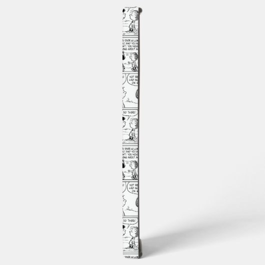 Linus vertelt Lucy dat ze Crabby is Samsung Galaxy Hoesje (Linkerkant)