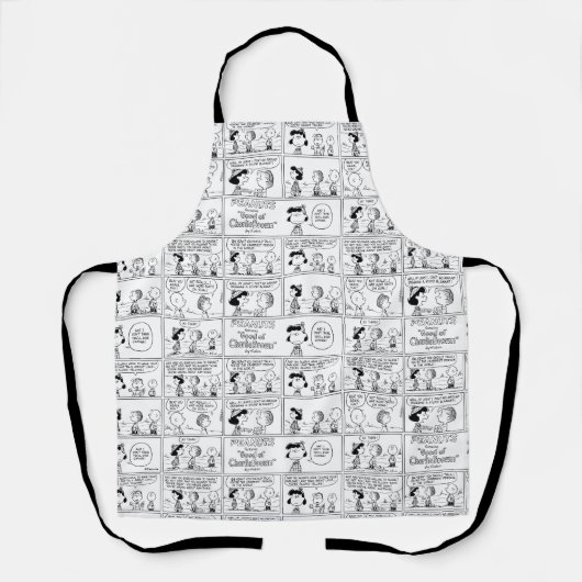 Linus vertelt Lucy dat ze Crabby is Schort (Voorkant)