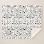 Linus vertelt Lucy dat ze Crabby is Sherpa Deken (Voorkant (horizontaal))