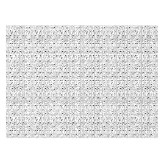 Linus vertelt Lucy dat ze Crabby is Tafelkleed (Voorkant (Horizontaal))