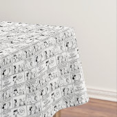 Linus vertelt Lucy dat ze Crabby is Tafelkleed (Voorbeeld)