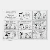 Linus vertelt Lucy dat ze Crabby is Theedoek (Horizontaal)