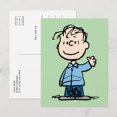 Linus Waving Briefkaart (Voorkant / Achterkant)