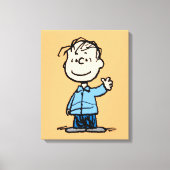 Linus Waving Canvas Afdruk (Voorkant)