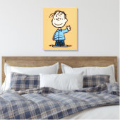 Linus Waving Canvas Afdruk (Insitu (Slaapkamer))