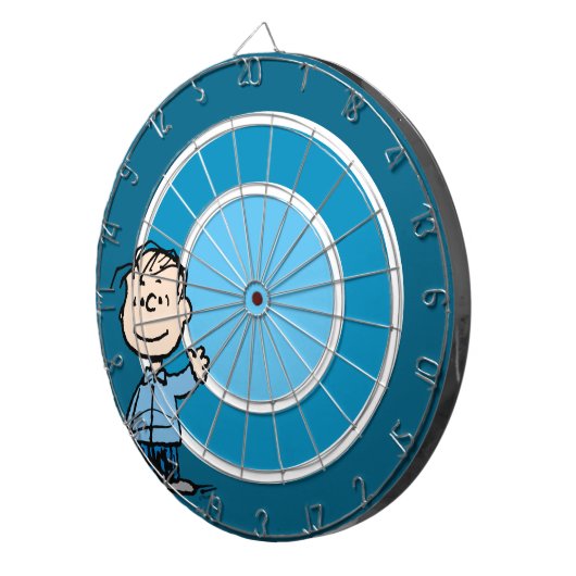 Linus Waving Dartbord (Voorkant Rechts)