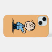 Linus Waving iPhone 15 Case (Achterkant horizontaal)