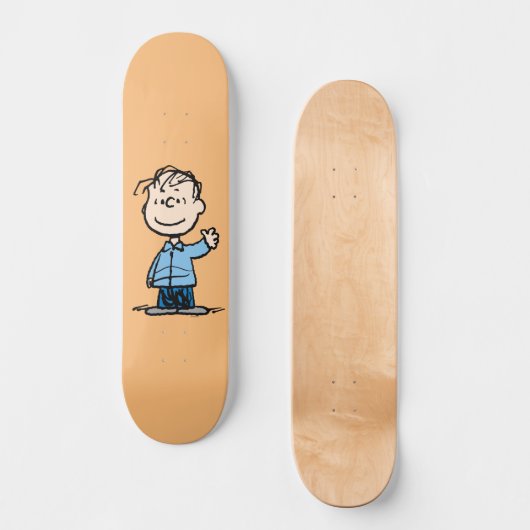 Linus Waving Persoonlijk Skateboard (Voorkant)