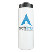 Linux - Arch Linux Thermal Tumbler Thermosbeker (Voorkant)