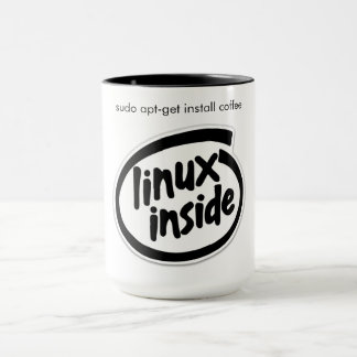Linux-binnenkant - Sudo Coffee-Mok Mok