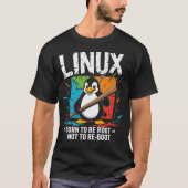 Linux - Born To Be Root T-shirt (Voorkant)