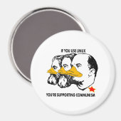 LINUX COMMUNISTEN MARX ENGELS LENIN MAGNEET (Voorkant / Achterkant)