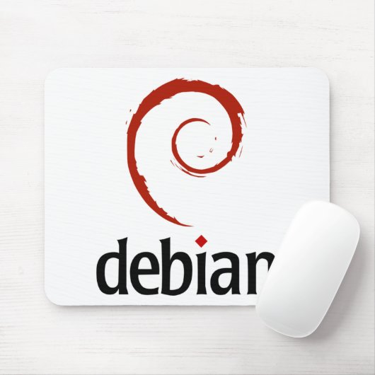 Linux Debian Mousepad Muismat (Met muis)
