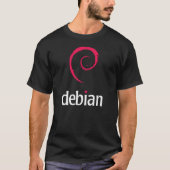 Linux Debian Tshirt (Voorkant)
