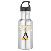 Linux-expert Waterfles (Voorkant)