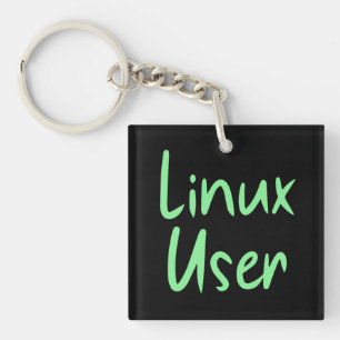 Linux-gebruiker Sleutelhanger