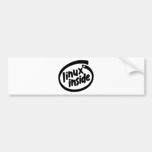 Linux inside bumpersticker