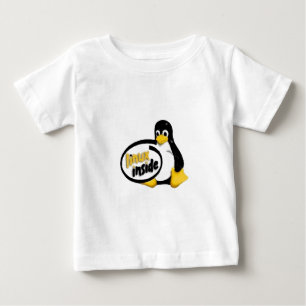 LINUX INSIDE Tux the Linux Penguin Logo