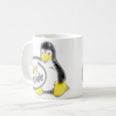 LINUX INSIDE Tux the Linux Penguin Logo Koffiemok (Voorkant links)