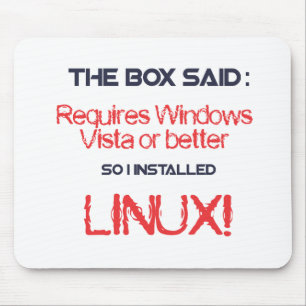 Linux is beter muismat