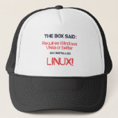 Linux is beter trucker pet (Voorkant)