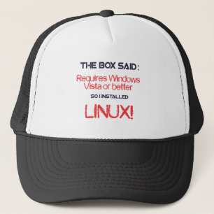 Linux is beter trucker pet